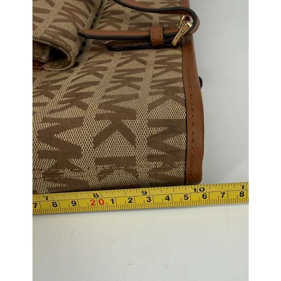 Michael Kors MK Signature Tote Shoulder Handbag Purse - Picture 14 of 14